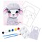 "Little Lamb" DIY Canvas Art Kit, Adult Beginner, Acrylic Paint Size 11x14 inch